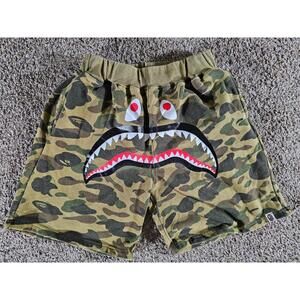 A Bathing Ape Camo Sweat Shorts BAPE Streetwear XL No string